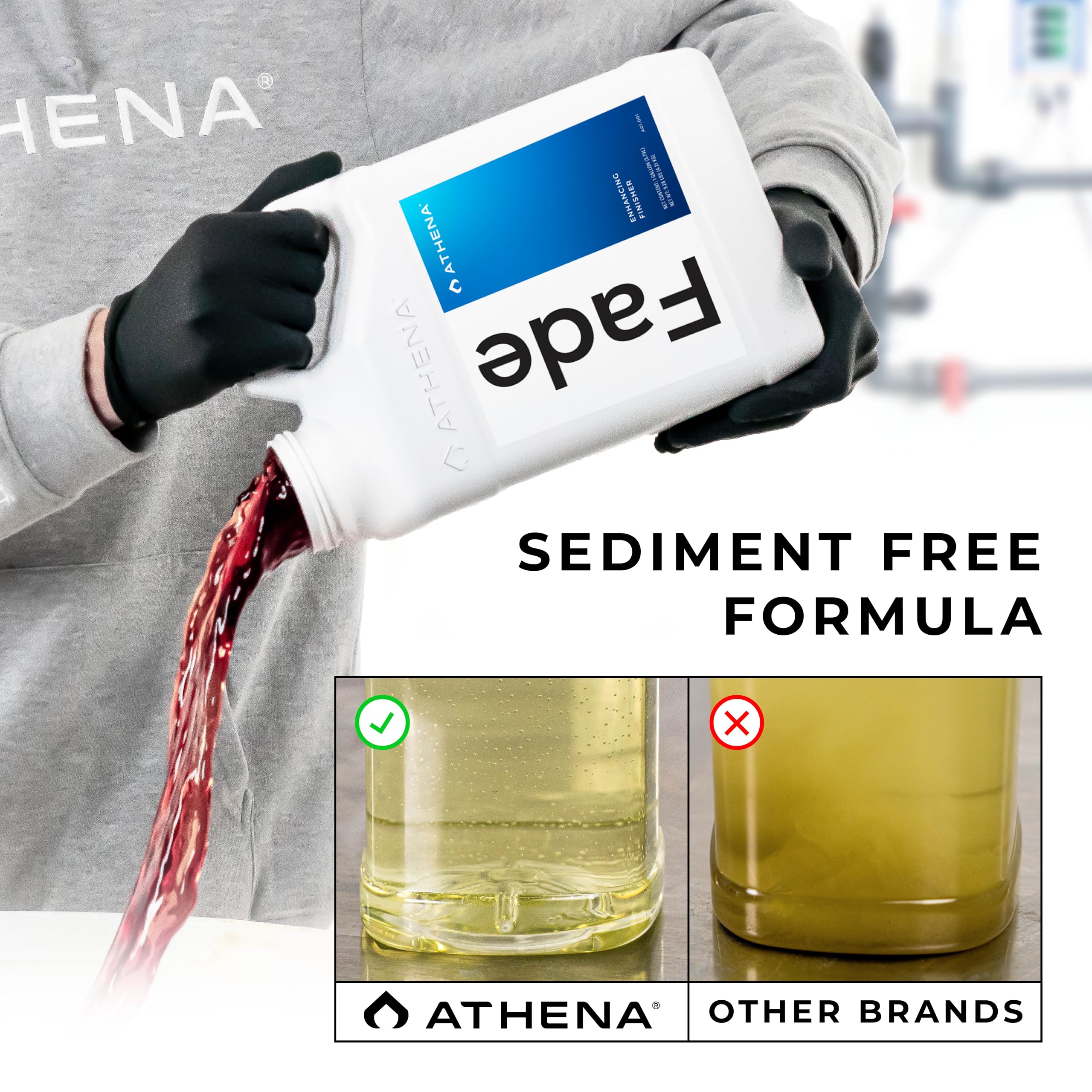 Athena Fade finished harvest scene with aromatic blooms.