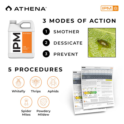 Athena IPM plant-care ready-to-use bottle with simple dilution instructions
