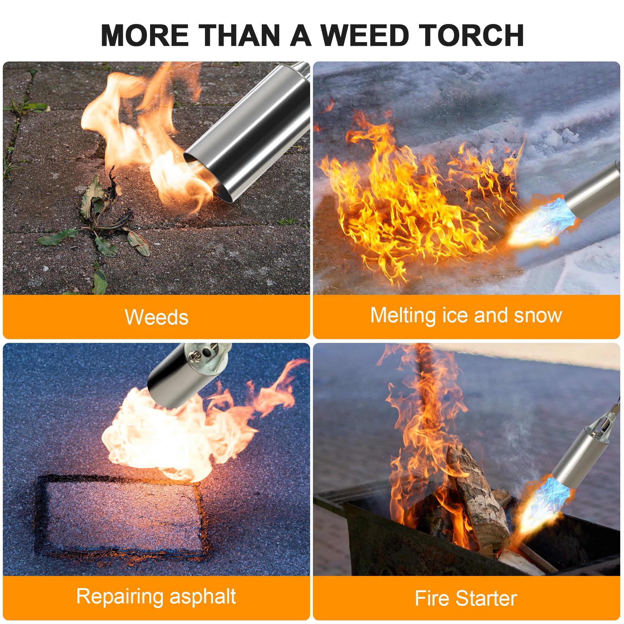 Athnevy compatible with various propane cylinders for flexible setups.