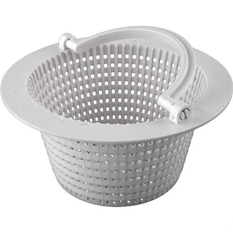 ATIE above-ground pool skimmer basket front view captures debris to reduce clogs