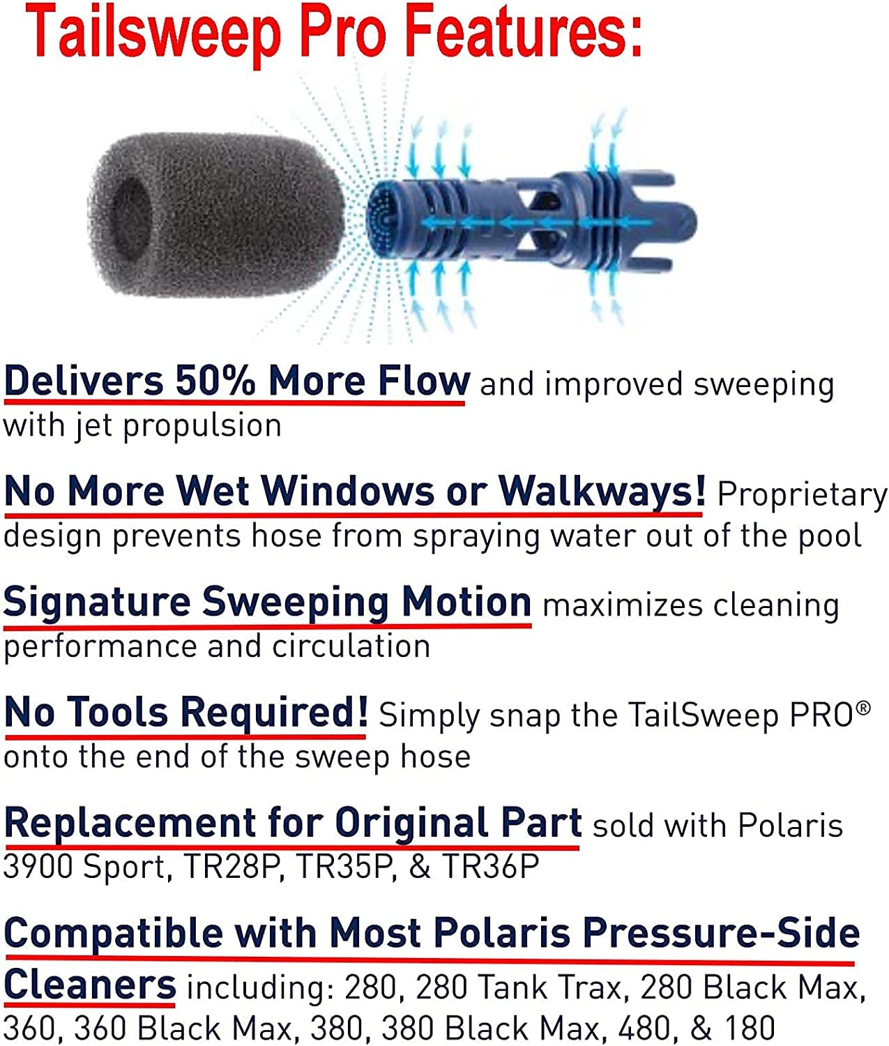 ATIE CMP flow diffuser 2-pack close-up highlights improved flow for better sweeping
