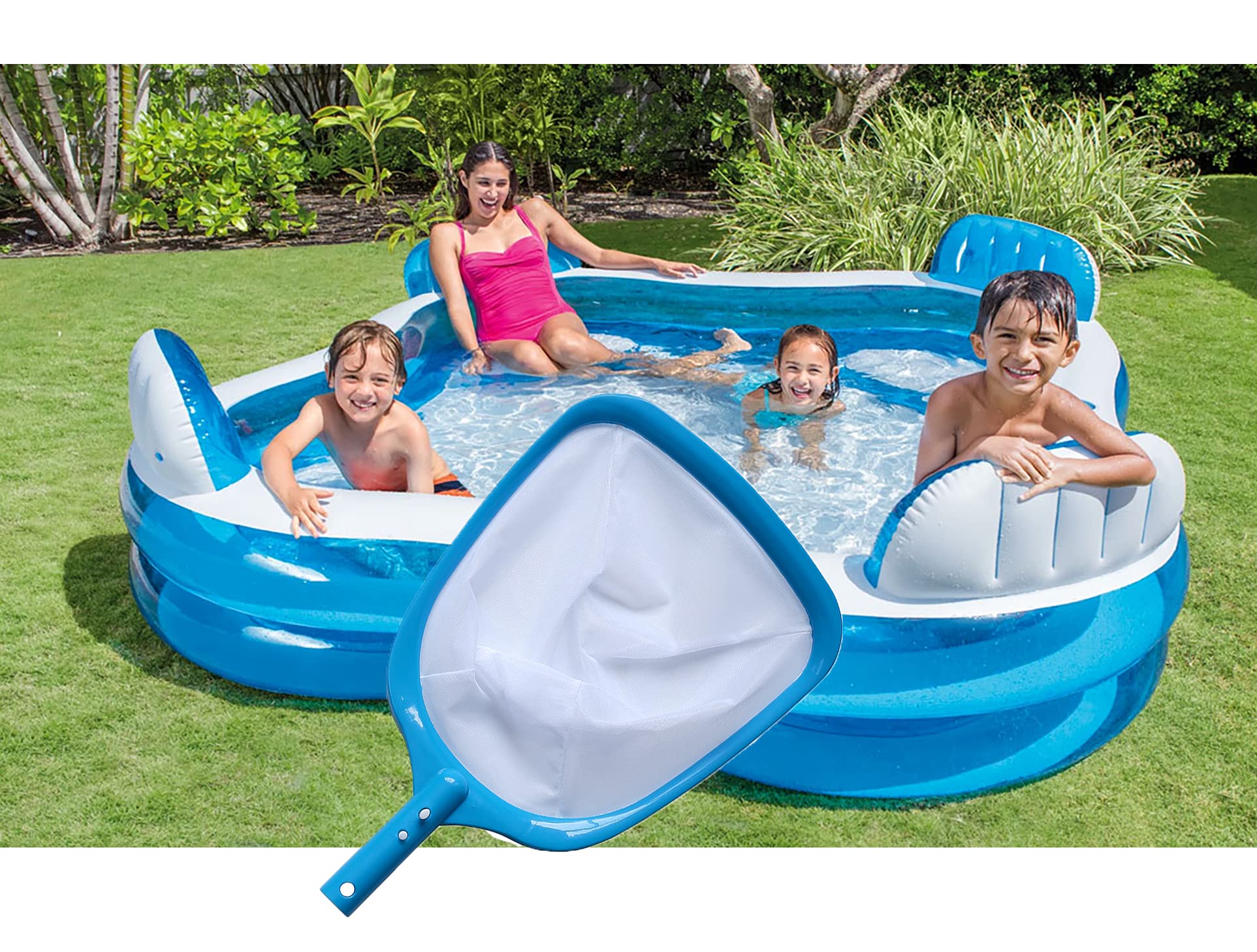 ATIE Durable lightweight plastic frame skimmer design