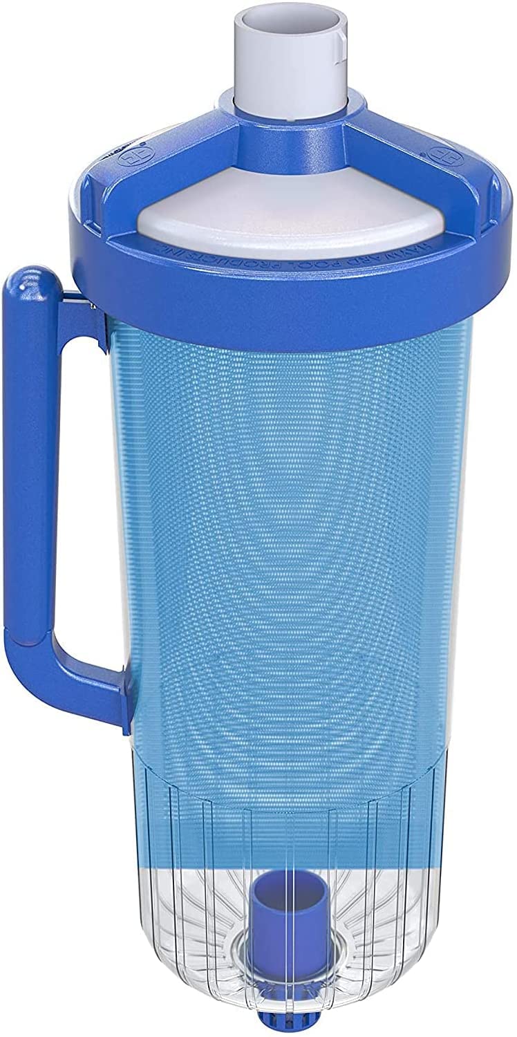 ATIE leaf canister permanent bag closeup showing durable debris capture