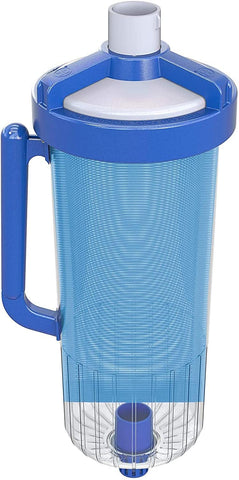 ATIE leaf canister permanent bag closeup showing durable debris capture