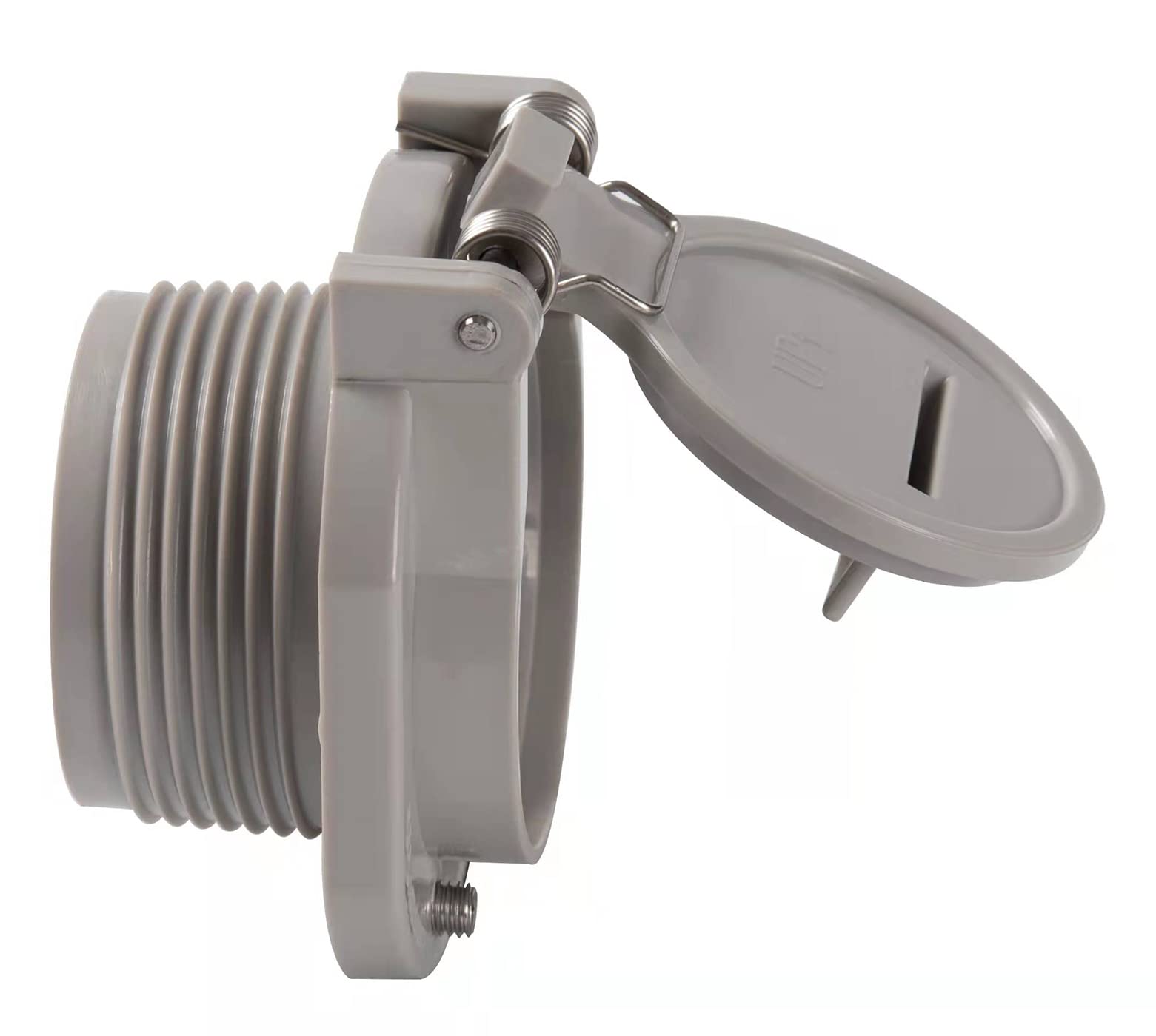 ATIE light gray wall fitting finish blends with pool environments
