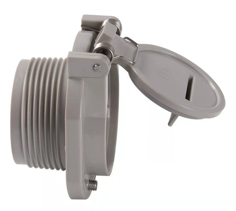 ATIE light gray wall fitting finish blends with pool environments