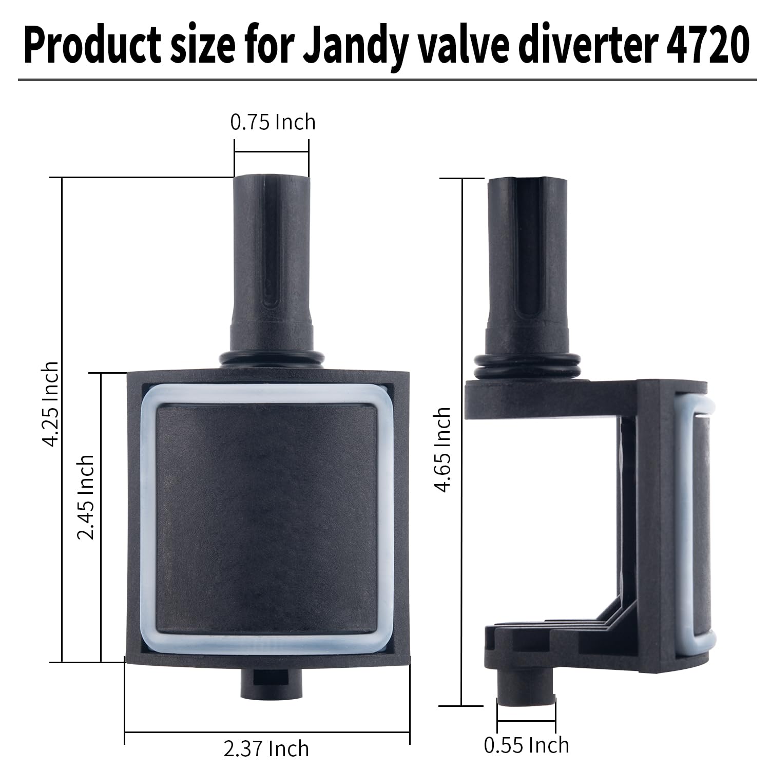 ATIE never lube diverter 4720 assembly with precise components