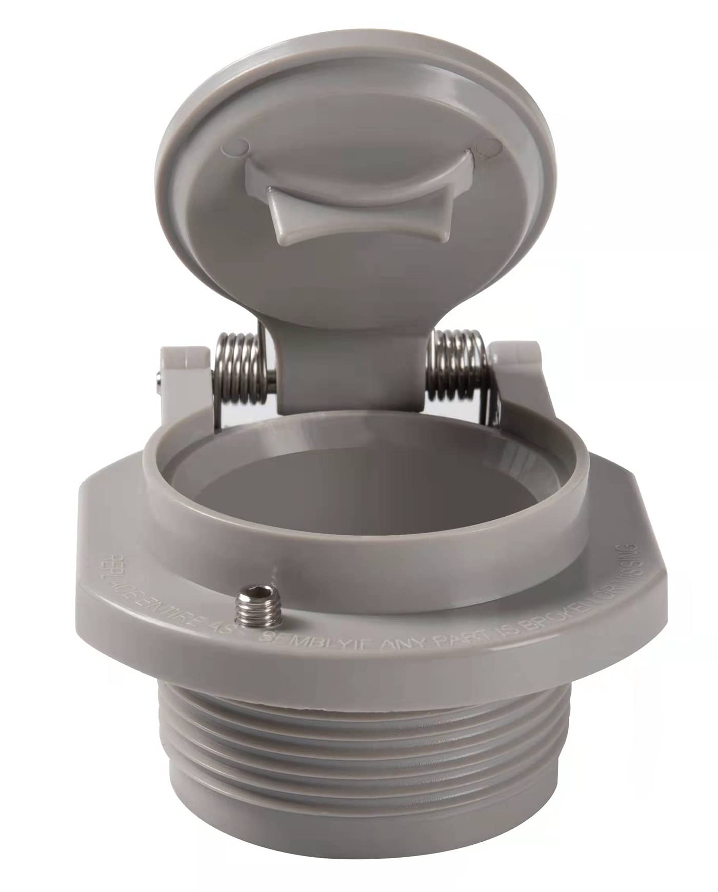 ATIE 1.5-inch MPT connection for reliable suction line compatibility