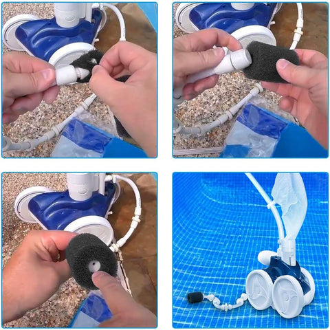ATIE Polaris-380 compatible scrubber highlighting debris removal in corners