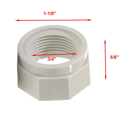 ATIE Polaris hose nut D15 compatibility for reliable cleaner setup