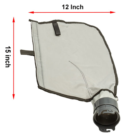 ATIE bag design traps finer particles and larger debris effectively.