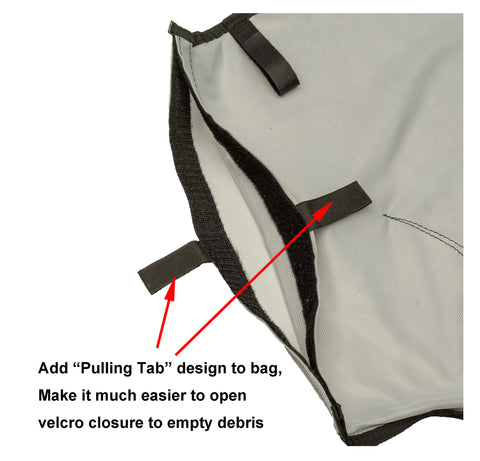 ATIE bag fits Pentair Legend and Kreepy Krauly models for versatile use.