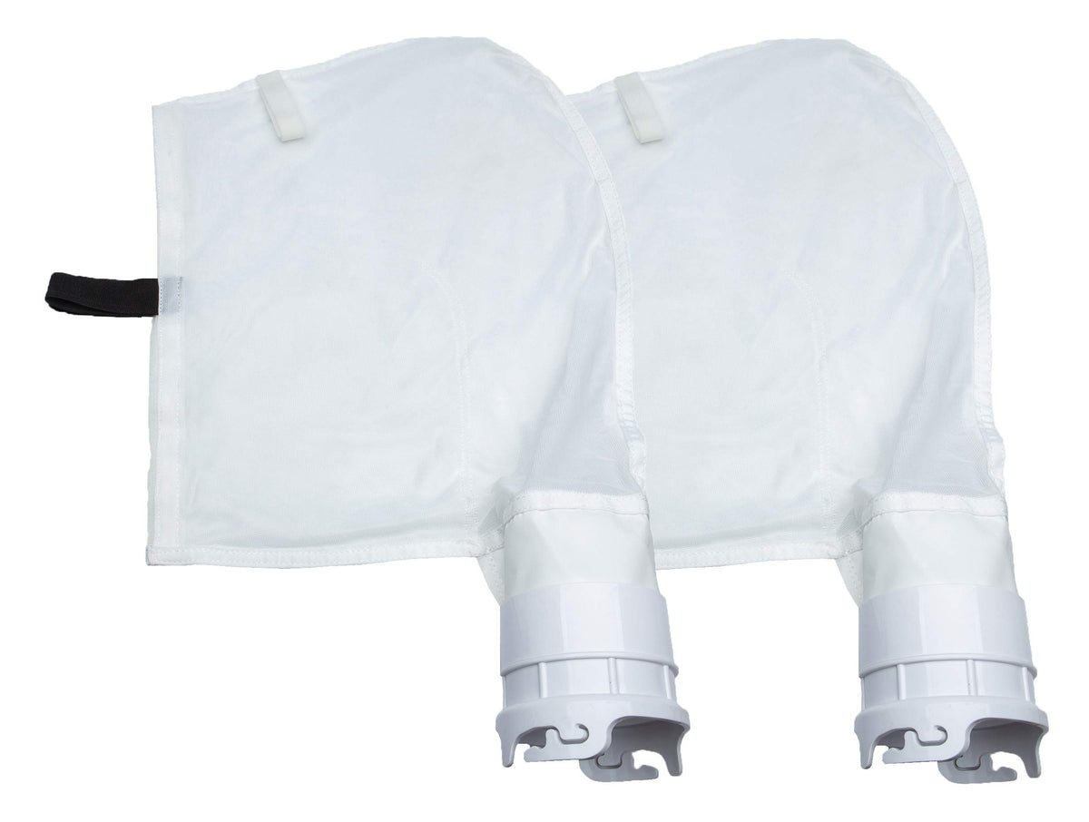 ATIE pool cleaner bag with Velcro closure for secure debris capture.