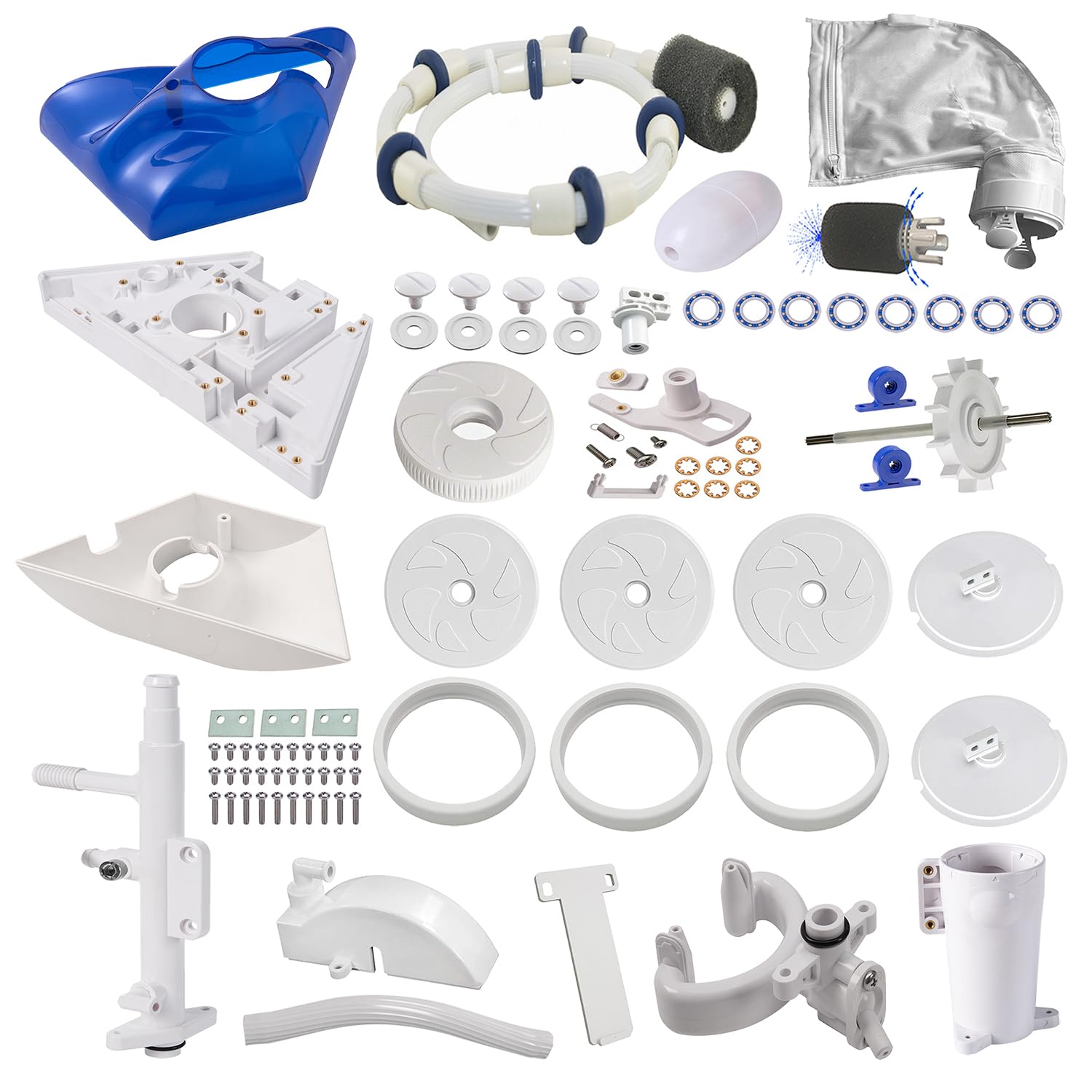 ATIE pool cleaner head rebuild kit for 280, ideal for tune-up and longer vacuum head life.