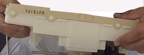 ATIE skirt installed with outer marking visible ensures proper operation