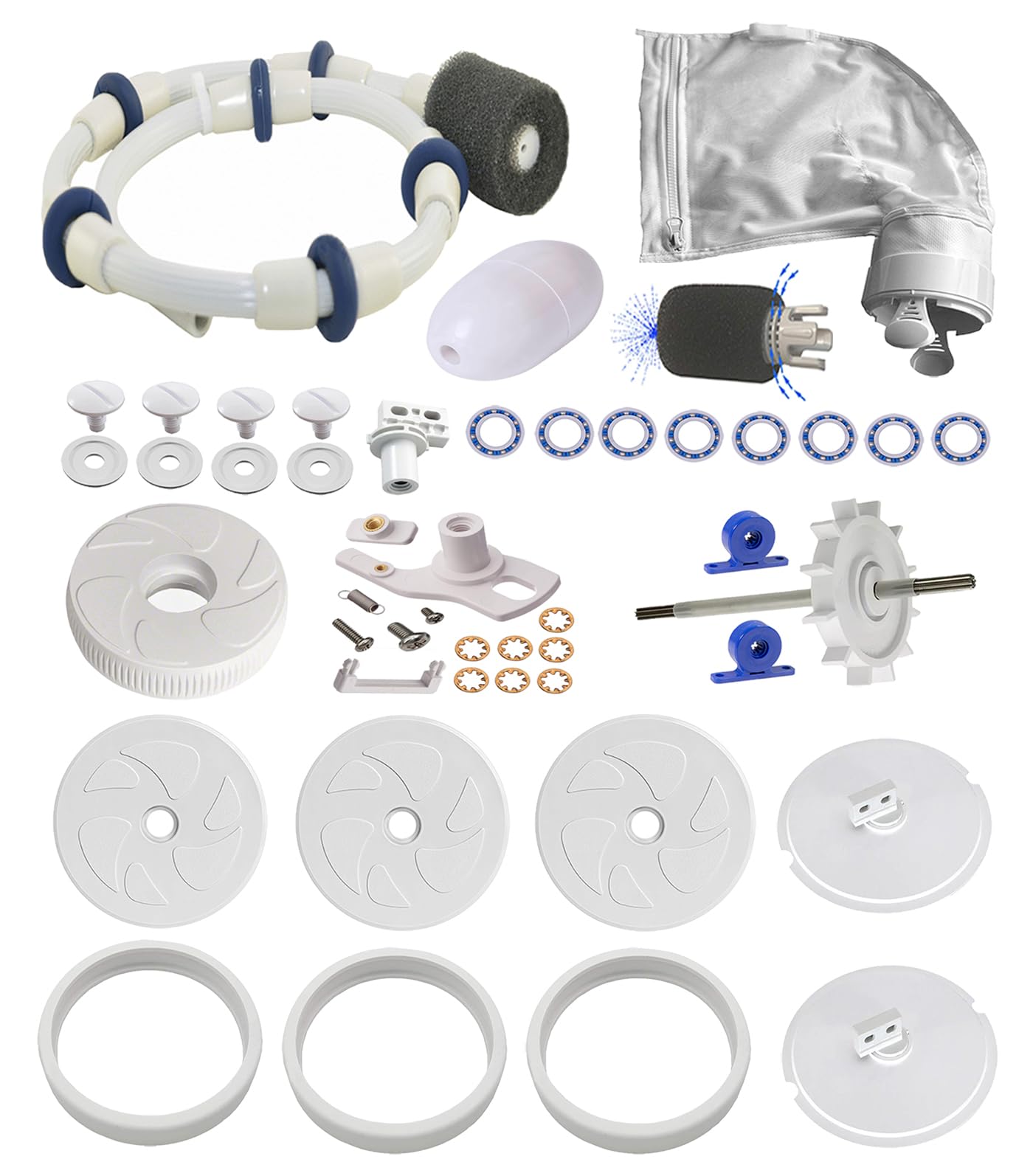 ATIE pool cleaner tune-up kit assembly for Polaris 280 restores power and suction