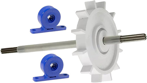 ATIE wheel and tire set replaces worn components for better propulsion