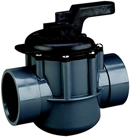 ATIE pool diverter valve compatibility label confirms suitable Pentair models.