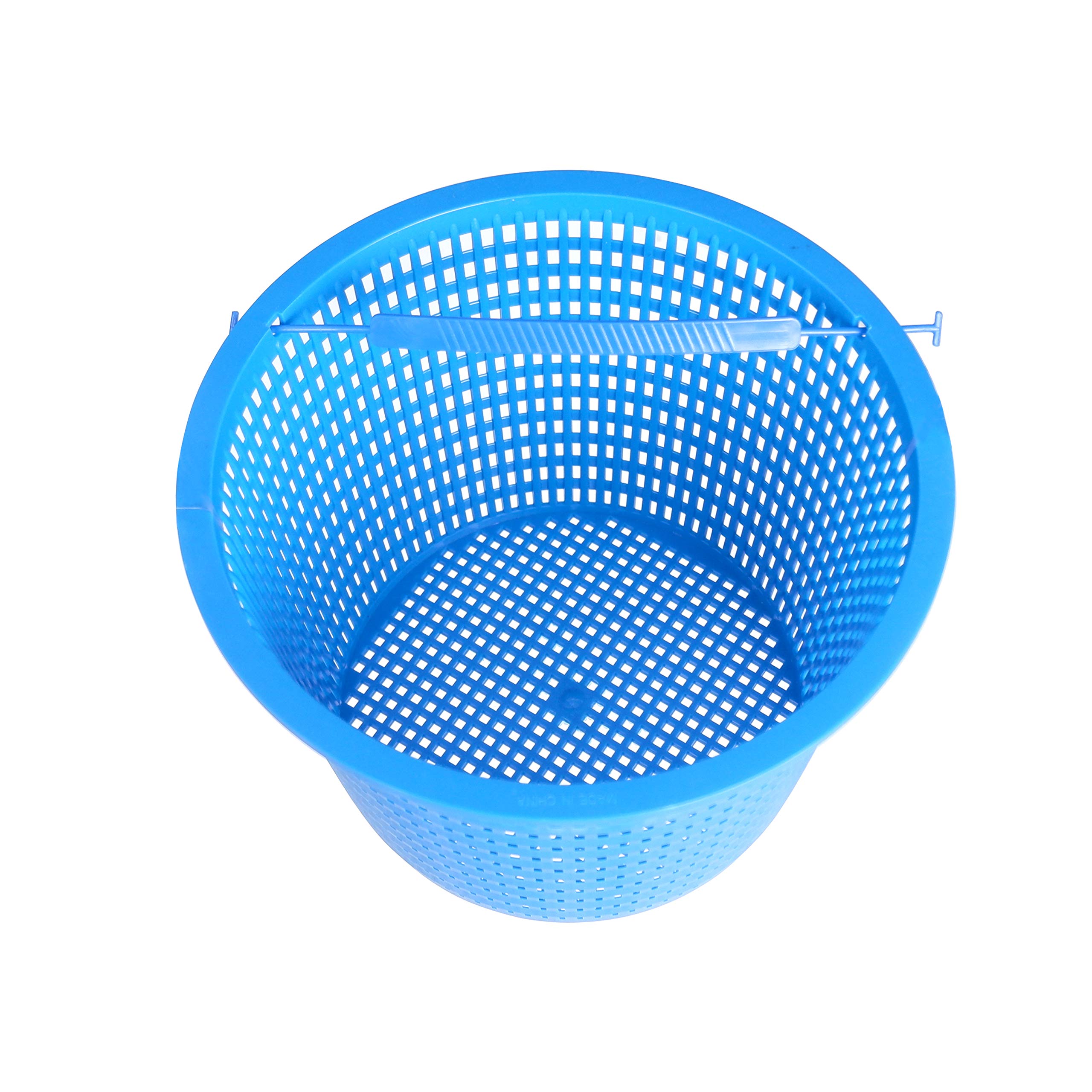 ATIE chlorine-resistant plastic basket side view, durable for chemicals