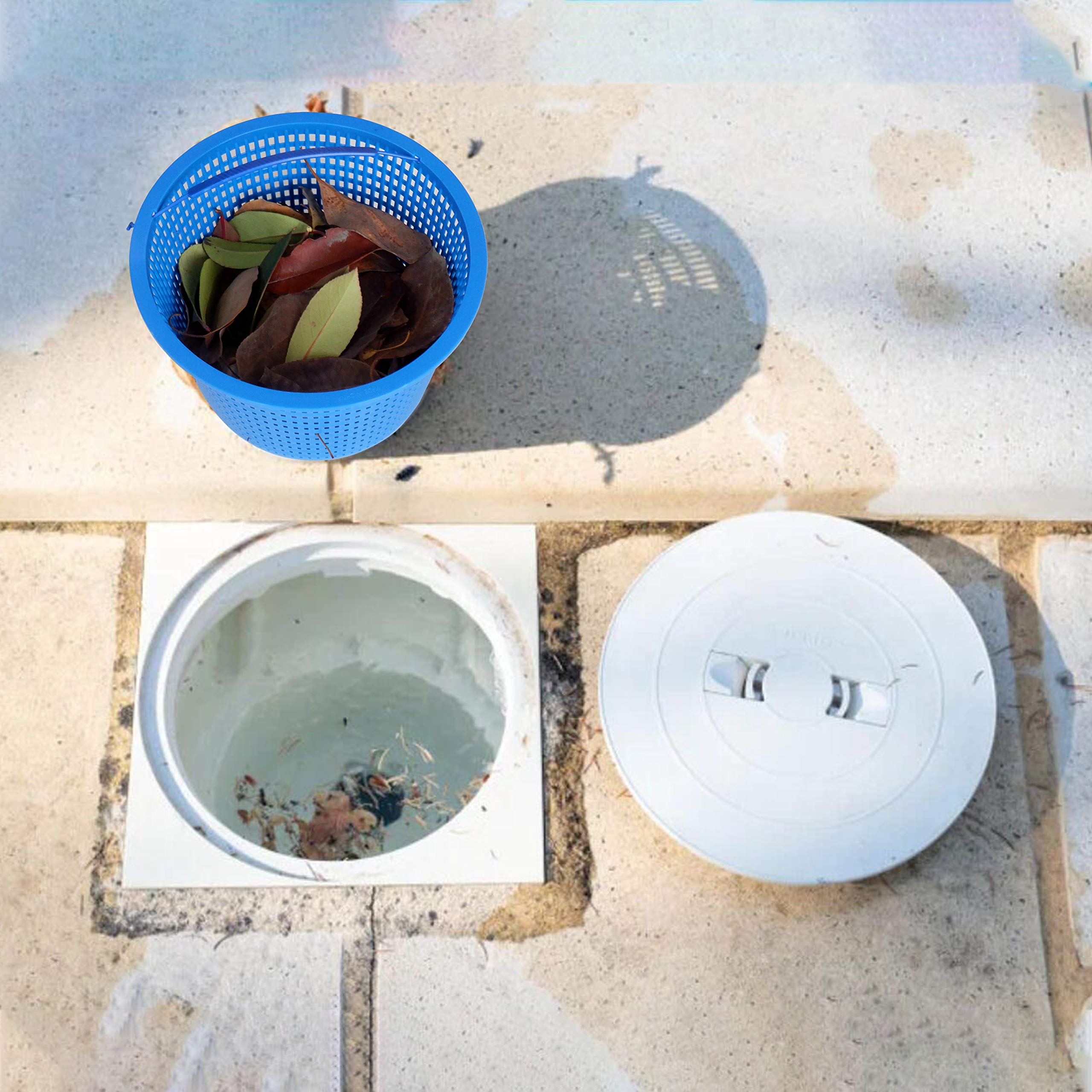 ATIE Vac-Mate compatible basket illustrating versatile fit across skimmers