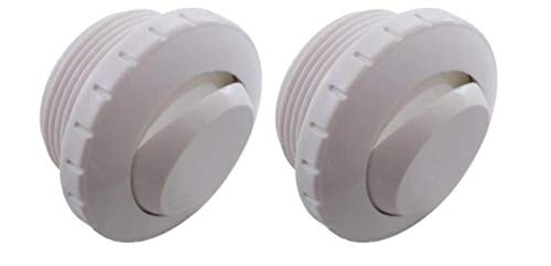 ATIE hydrostream return jet with slotted opening for precise pool flow control (2-pack)