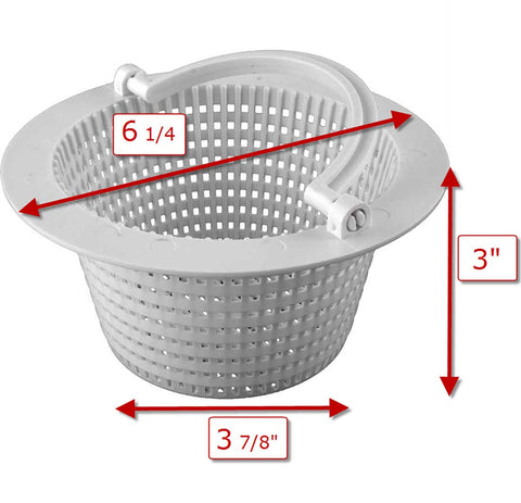 ATIE skimmer basket inside the skimmer prevents clogs by catching leaves