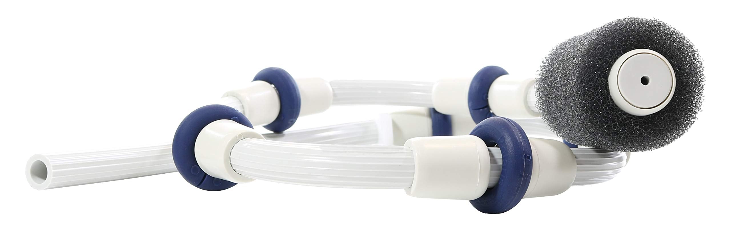 ATIE Polaris 380 sweep hose kit handles corners and steps.