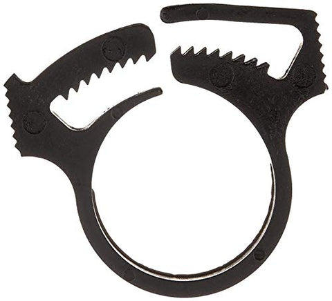 ATIE tailsweep pro scrubber attached to hose for improved wall and step cleaning