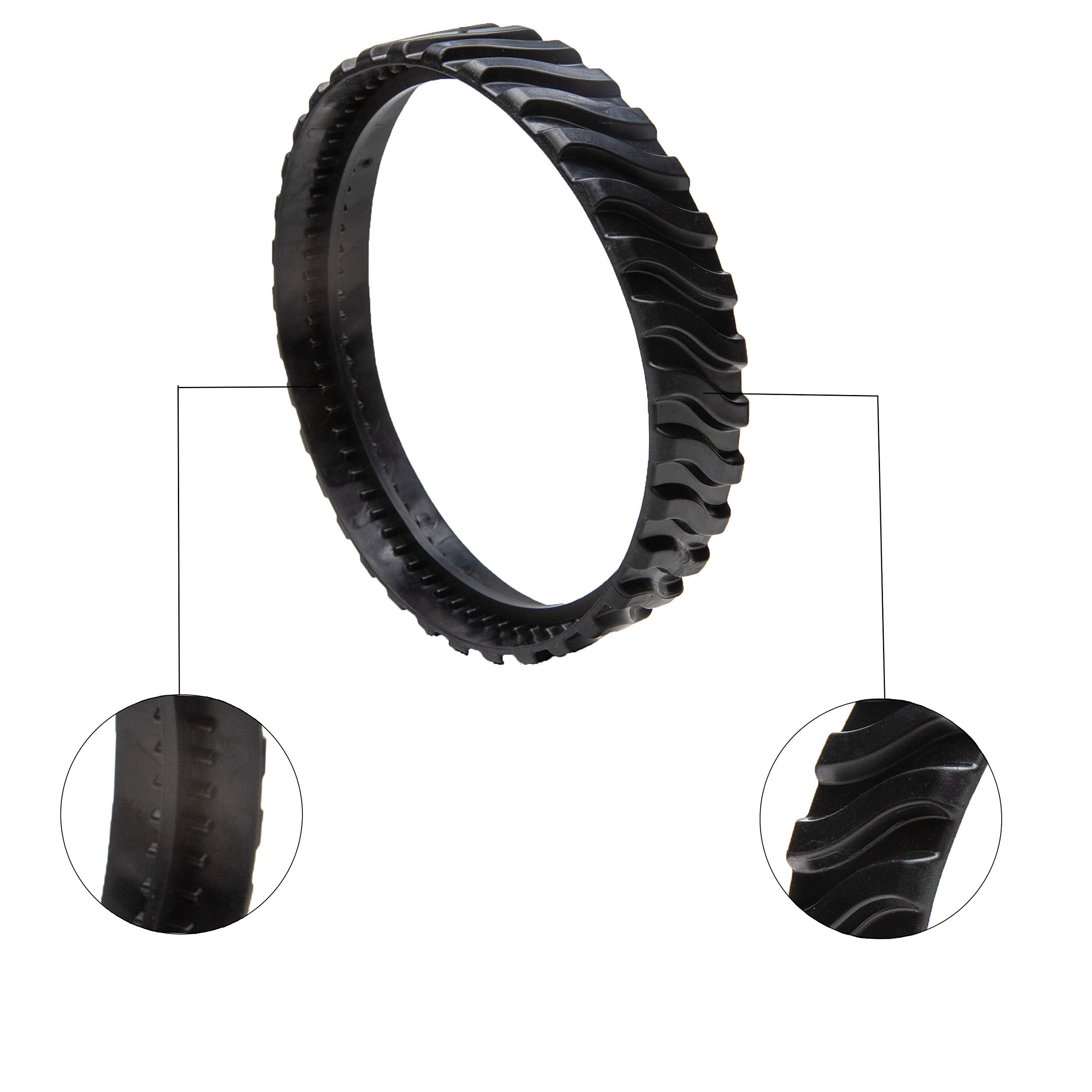 ATIE tire track side view highlights rugged durability and wall grip
