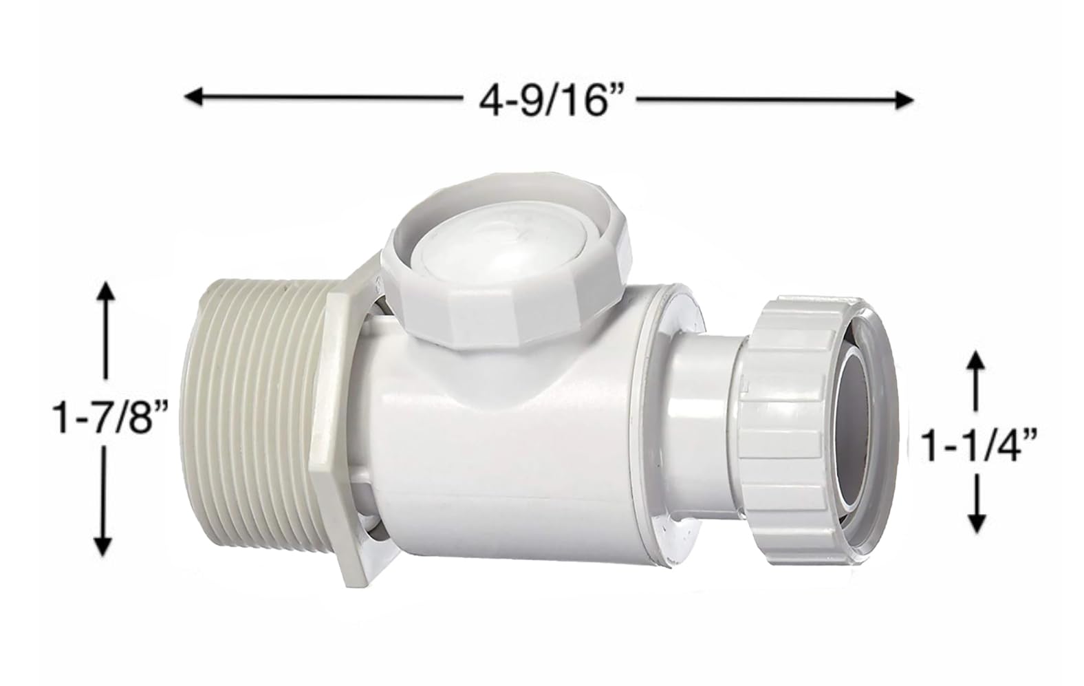 ATIE universal wall fitting 6-550-00 designed for durable pool plumbing