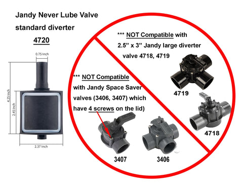 ATIE valve cover O-rings 4720 seal the housing securely