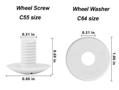 ATIE wheel washer C64 for Polaris; durable wheel washer supports even load distribution