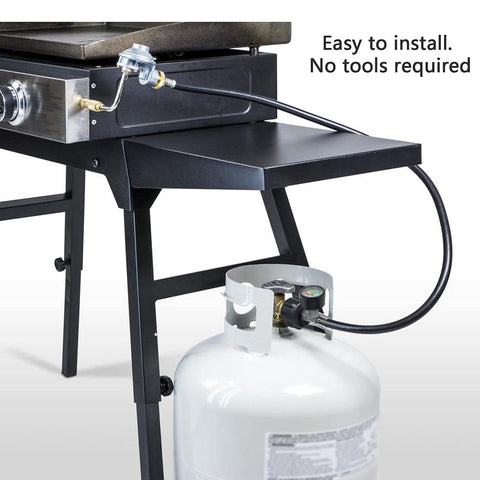 ATKKE compatibility with Weber Q grills, Blackstone, Coleman stoves, and more.