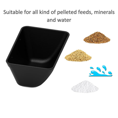 ATKSKYO small livestock feeder helps goats, dogs, and pigs.