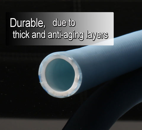 Atlantic brass connectors on both ends ensure secure, leak-free attachment to your faucet.