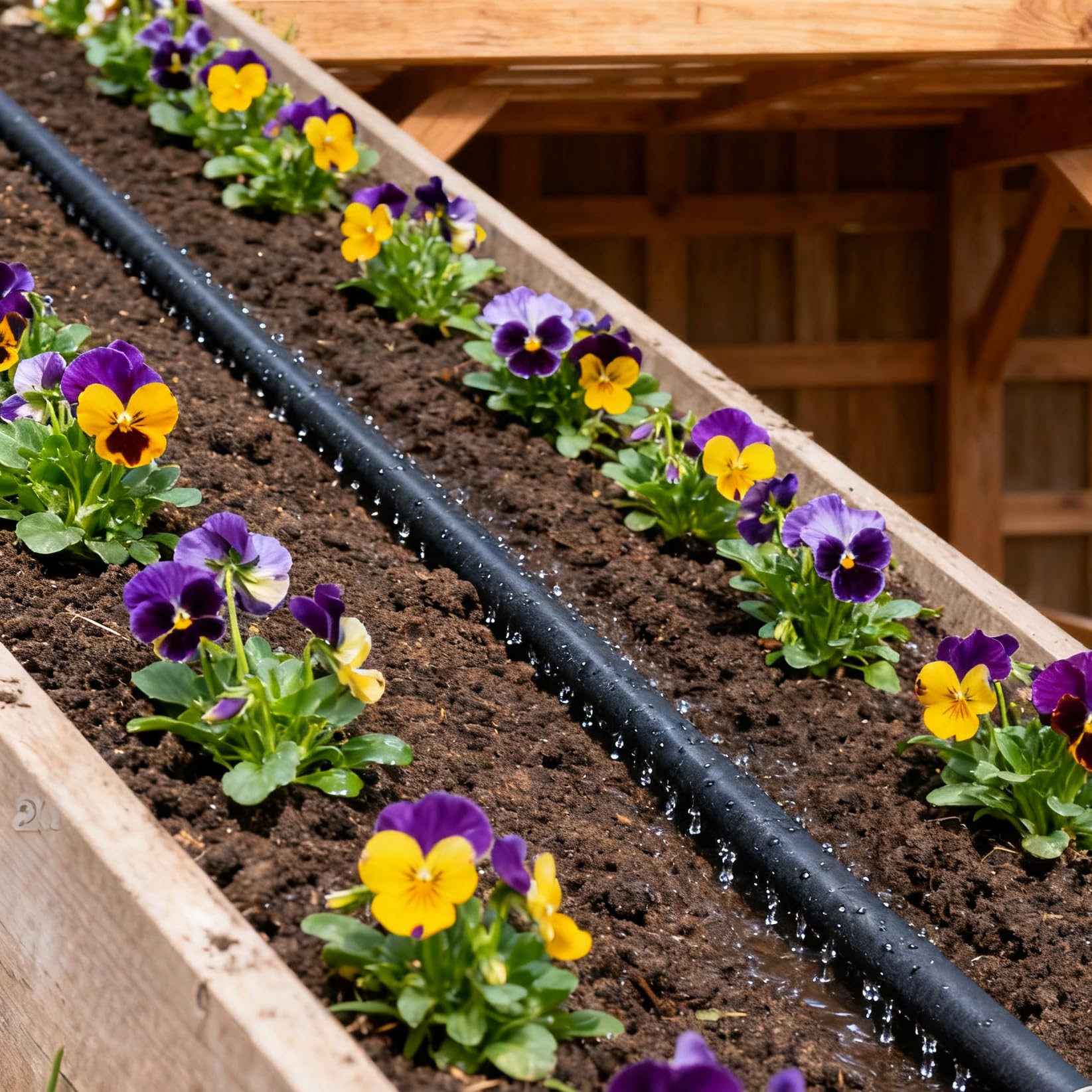 Atlantic simple setup requires no tools, just connect and water.