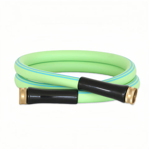 Atlantic female-to-female short leader hose connects two hoses for flexible watering.