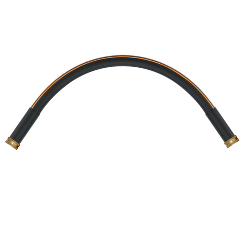 Atlantic heavy-duty garden hose with two-foot connector for quick, reliable setup.
