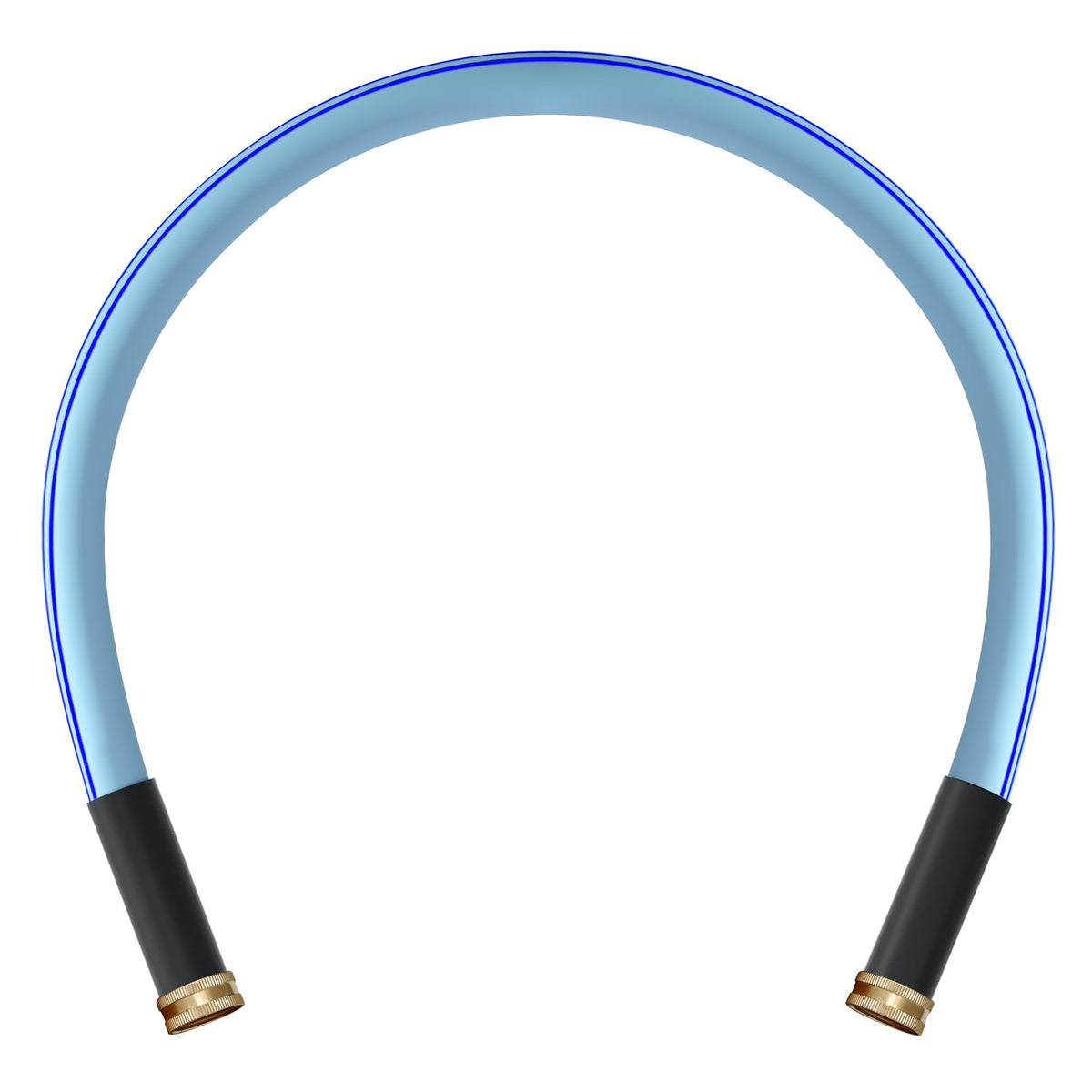Atlantic heavy-duty garden hose with female-to-female ends for versatile connections and quick setup.