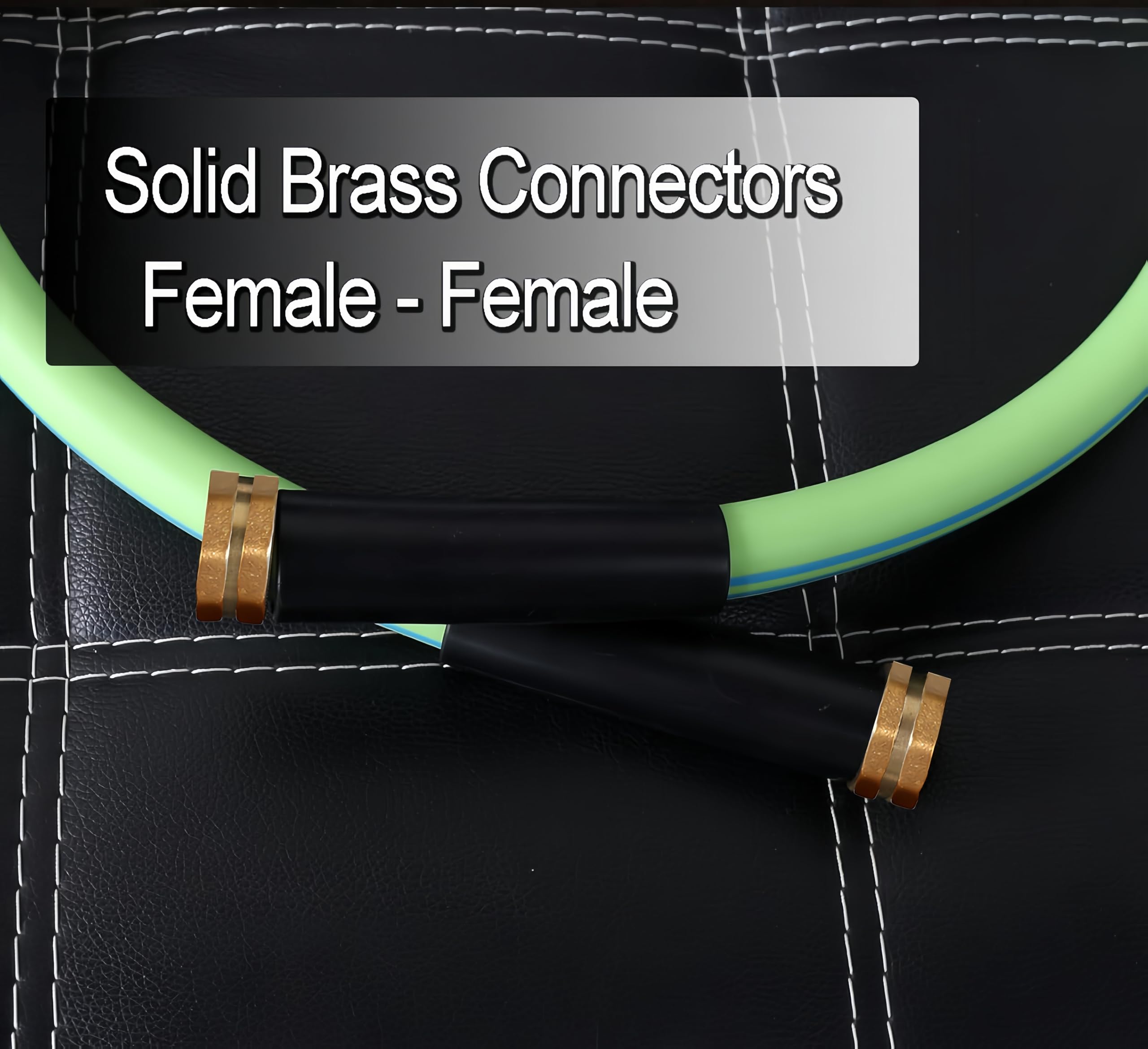 Atlantic soft flexible garden hose enables easy maneuvering around plants.