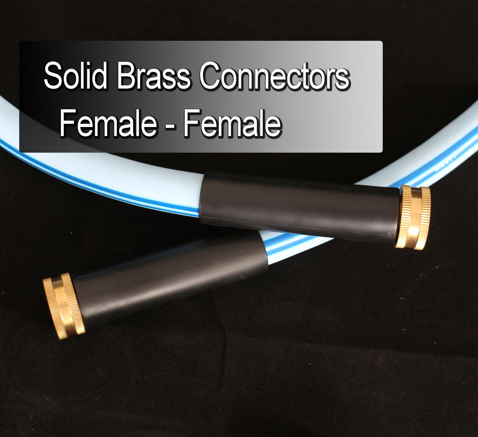 Atlantic soft-flex hose provides easy maneuverability around plants with minimal kinking.