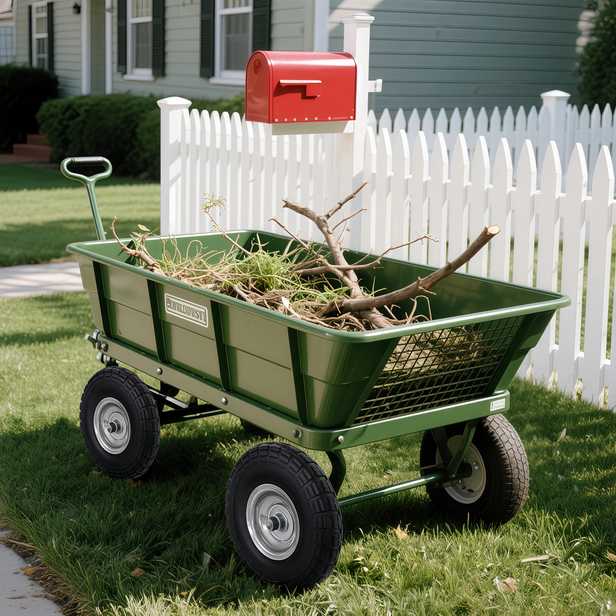 Atlantic two-pack packaging image highlights maintenance-free upgrade from pneumatic tires.