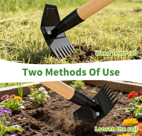 ATLRGISL weed puller heavy-duty steel build delivers lasting garden durability