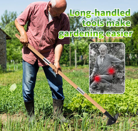 ATLRGISL weed puller versatile tool for gardens, lawns, patios and yards