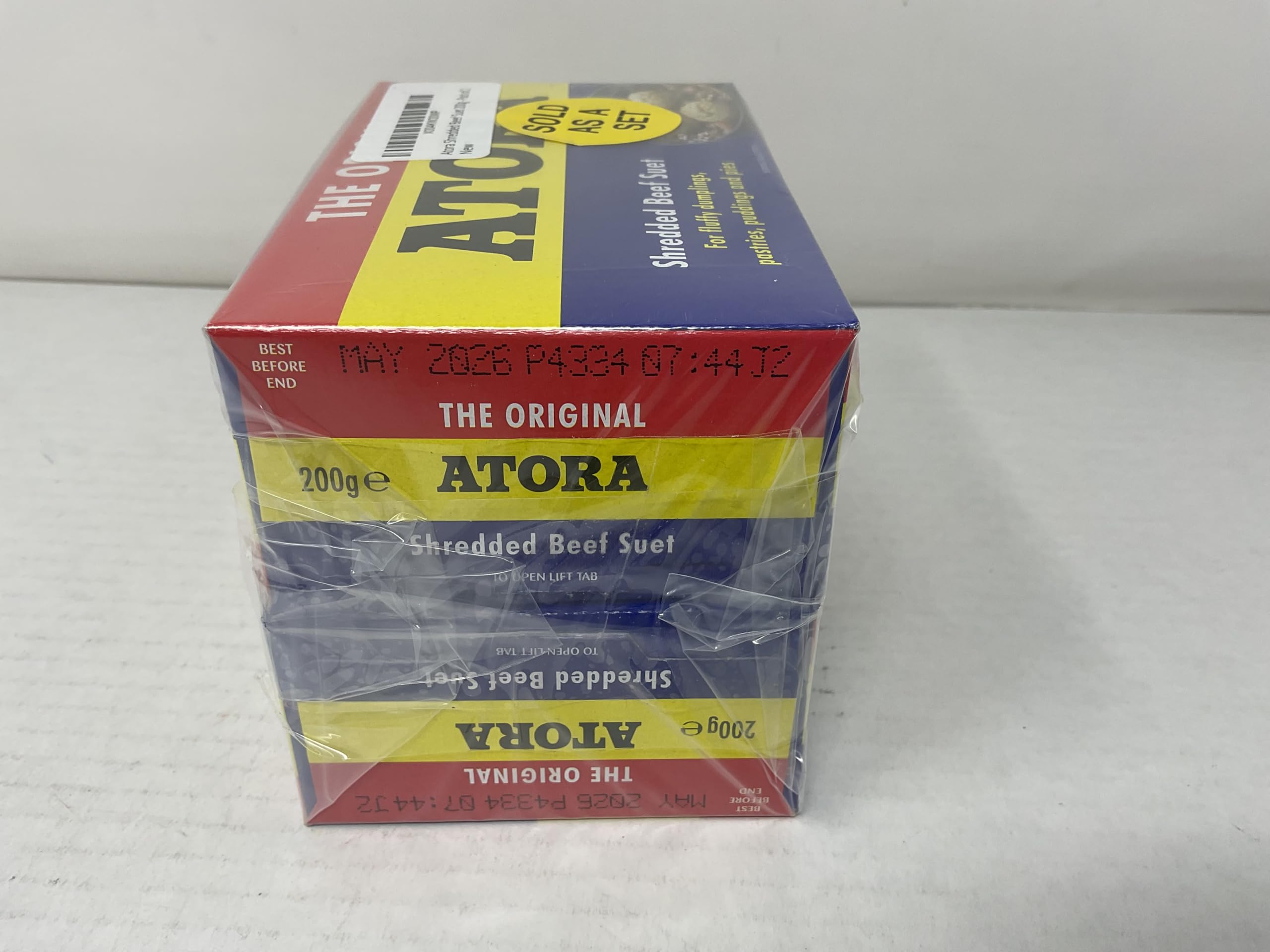 The Atora Shredded Beef Suet 200g pack-2 storage tips for freshness