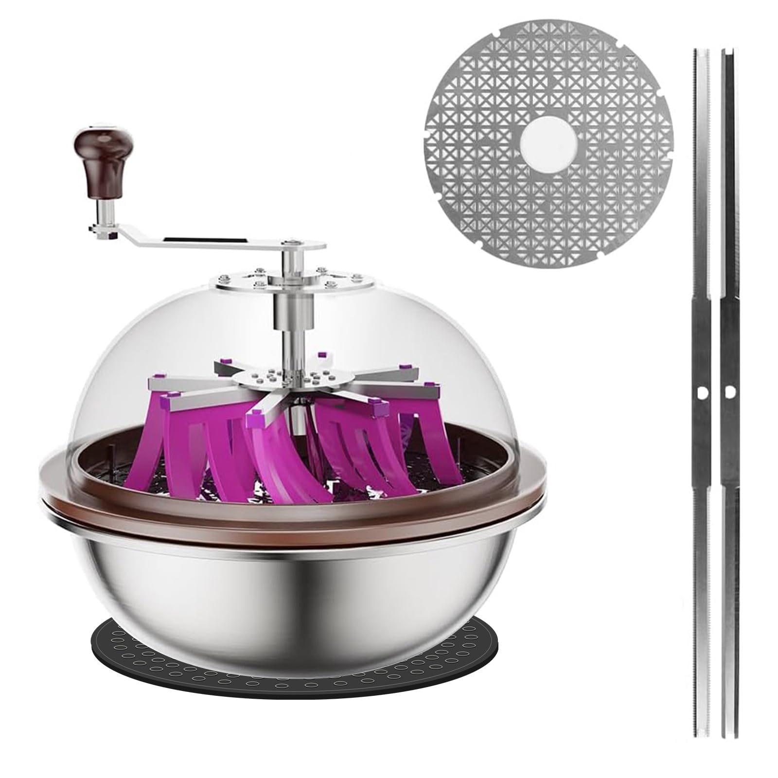 ATOUR 13 inch upgraded bud leaf bowl trimmer with sharp blades enables fast pruning.