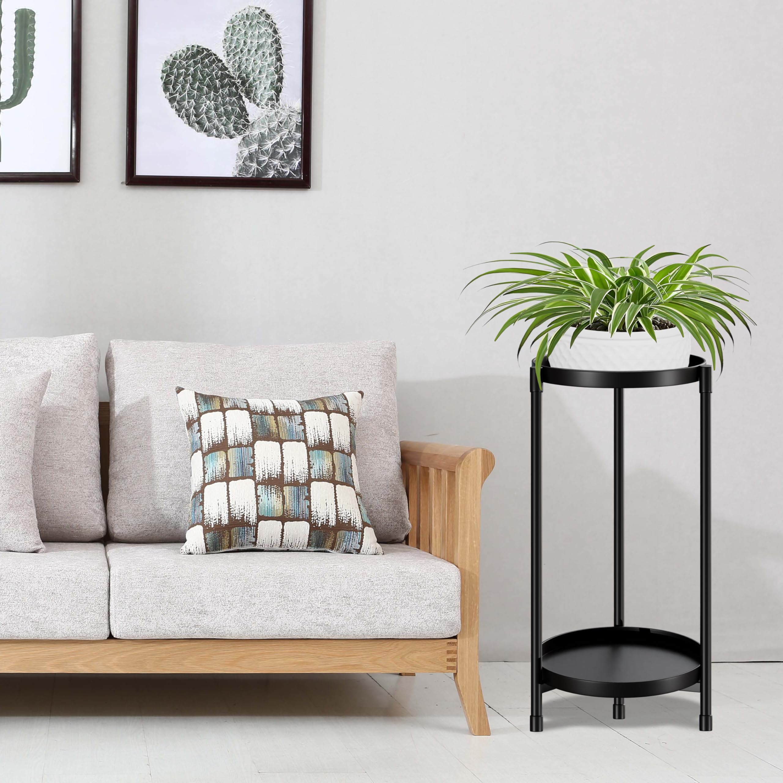Atpddpey easy-assembly rack quick setup for stylish plant organization