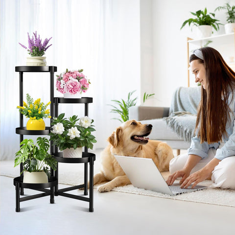 Atpddpey corner setup proves space-saving fit beside sofa and balcony.