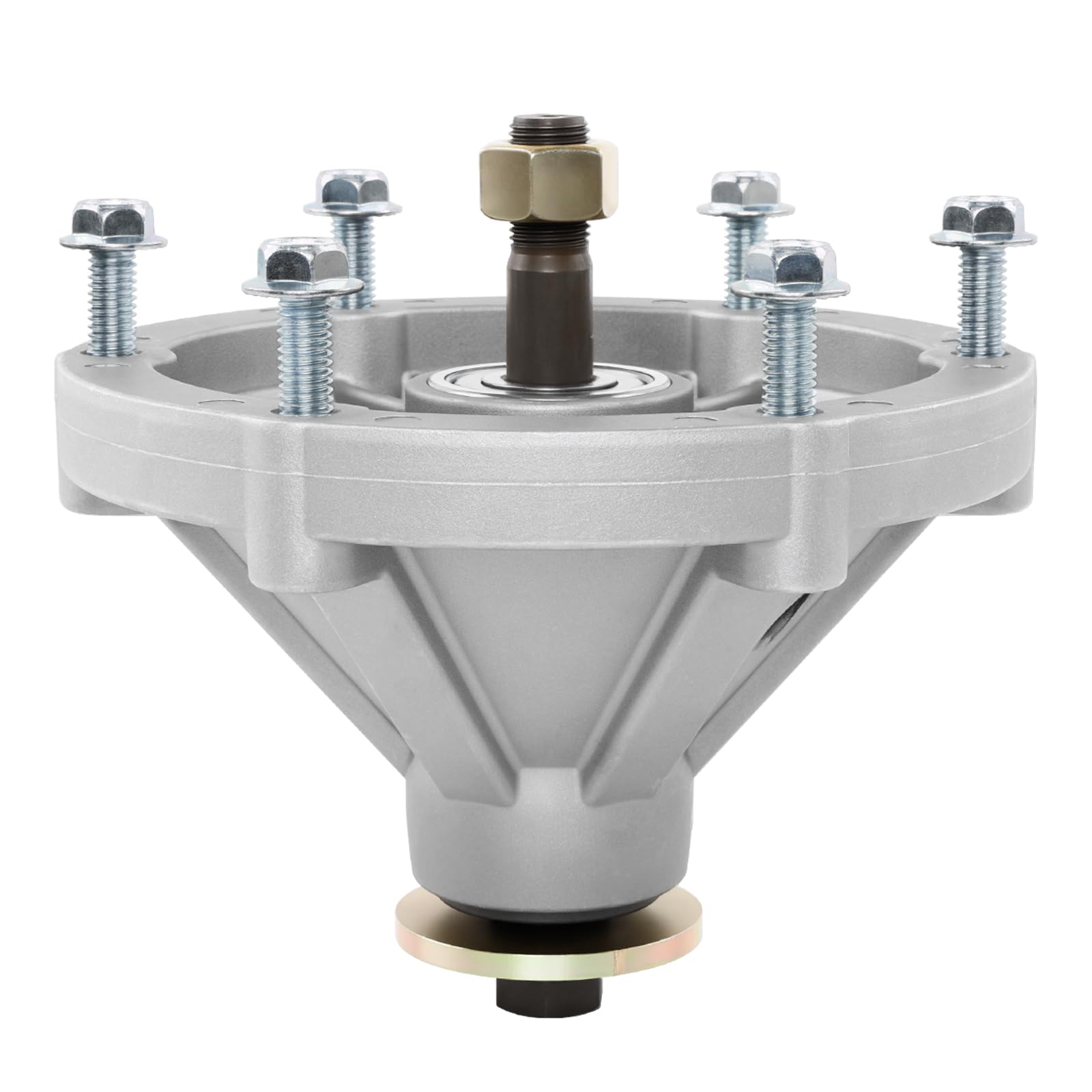 ATRACYPART deck spindle assembly 126-4630 ready for Exmark Radius decks, restoring smooth cuts.