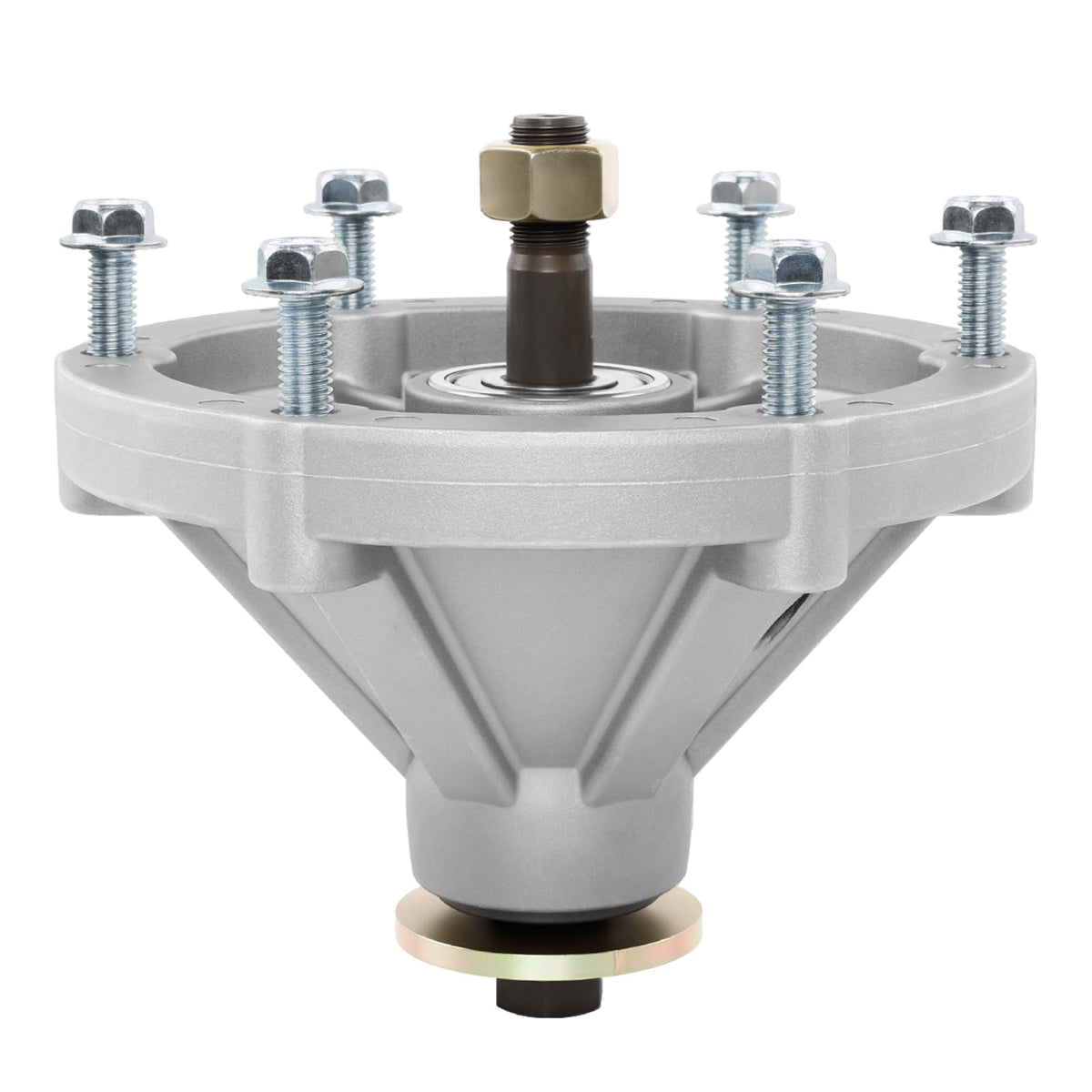 ATRACYPART deck spindle assembly 126-4630 ready for Exmark Radius decks, restoring smooth cuts.